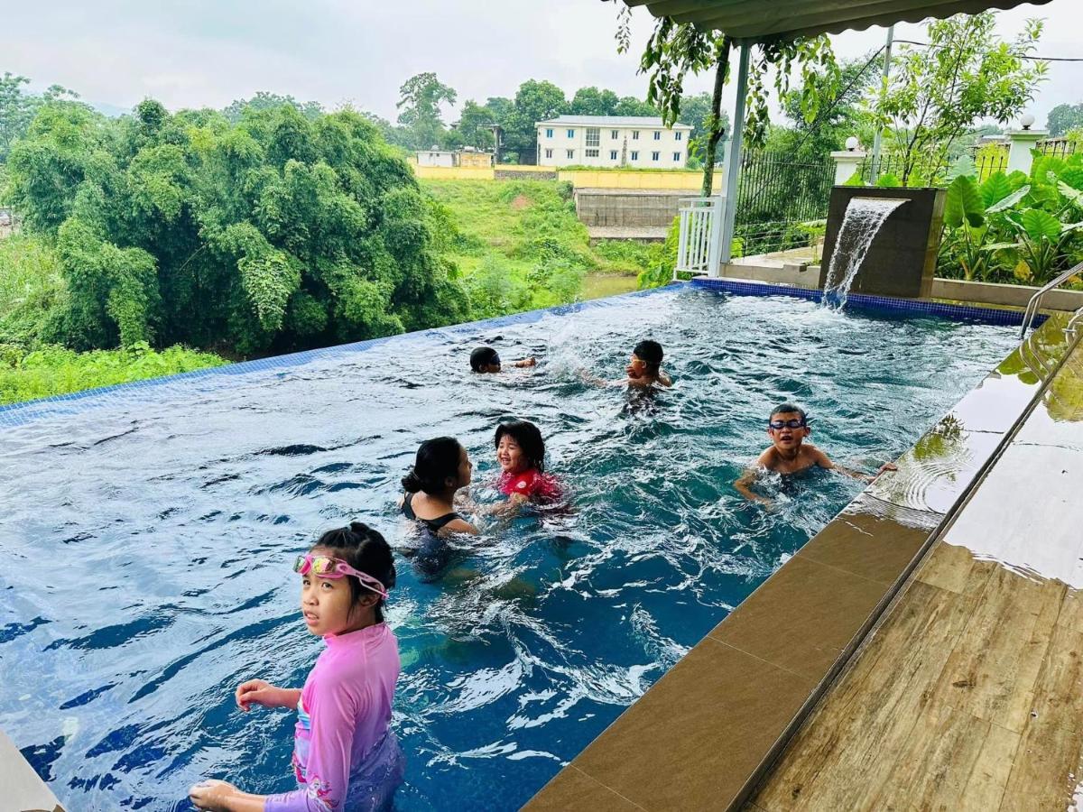 Le Villa Luong Son Hoa Binh Bagian luar foto